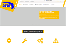 Tablet Screenshot of grupobatsa.com.mx